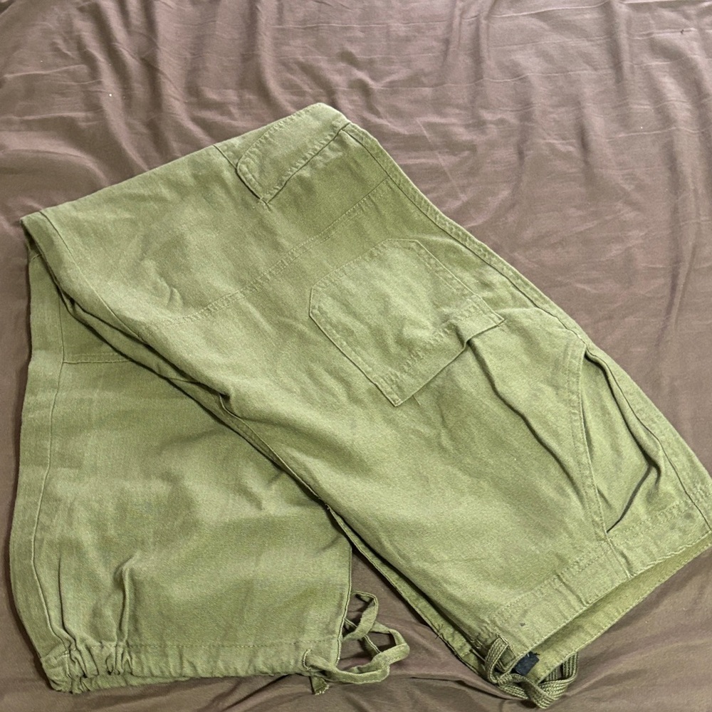 Olive Green Cargo Pants
